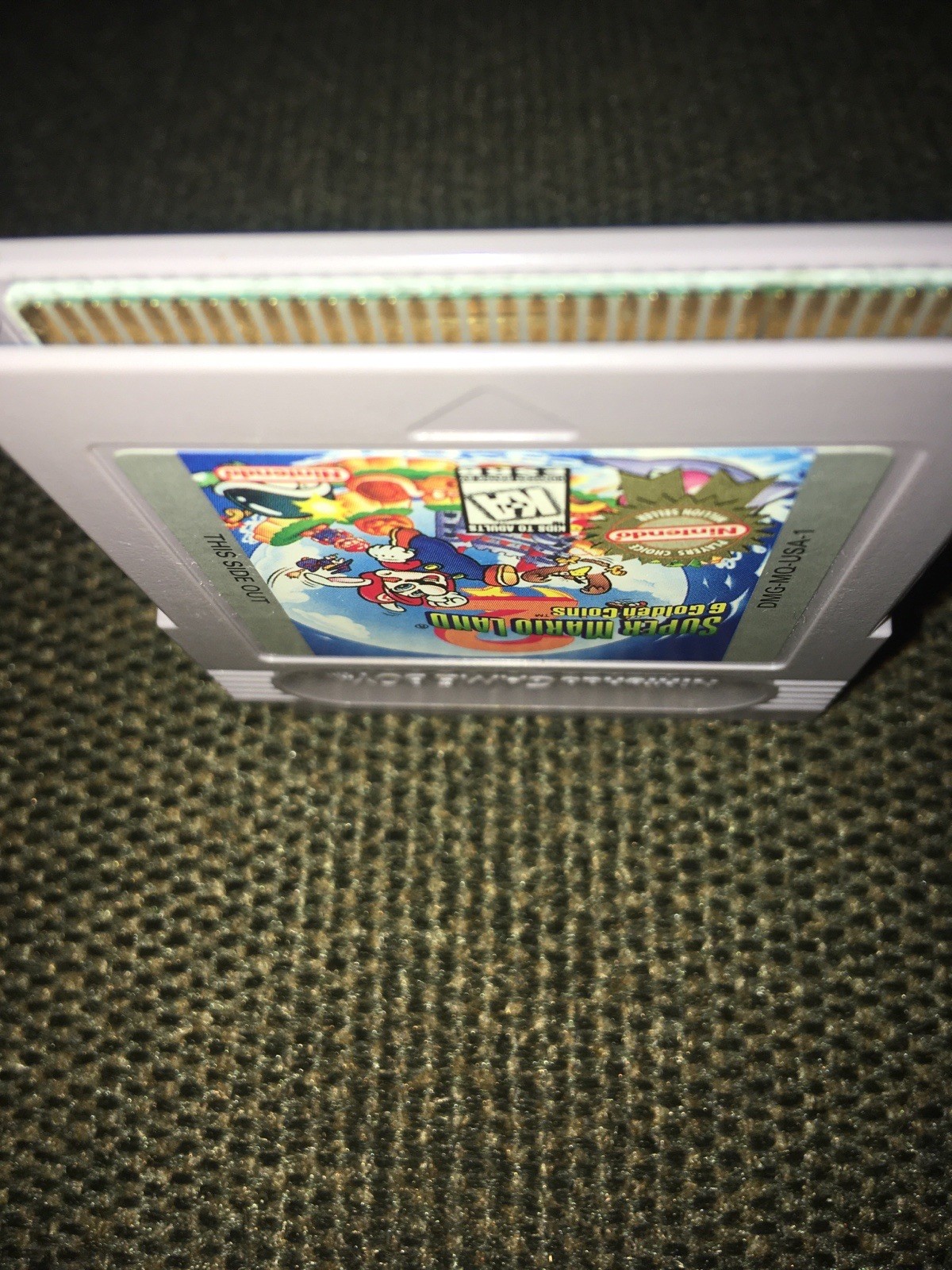 Super Mario Land 2 6 Golden Coins Game Boy Nintendo Players Choice w/Case Tested