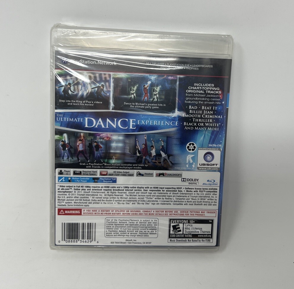 Michael Jackson: The Experience (Sony PlayStation 3, 2011)