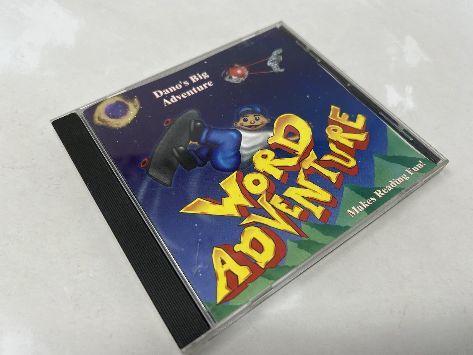 Word Adventure Vol. A, Dano’s Big Adventure Win 3.1 PC CD-ROM (1995, Smartek)