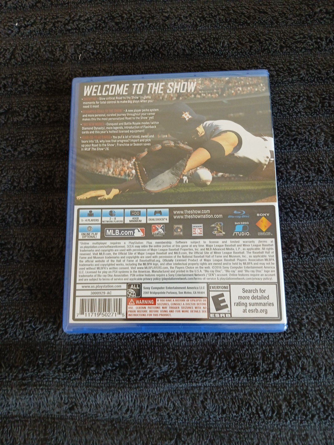 MLB The Show 16 – PlayStation 4 – Video Game – Mint