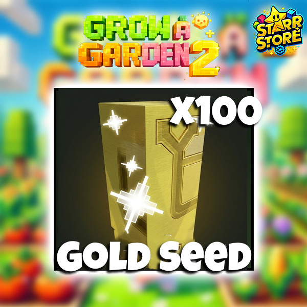 🪙x100 GOLD SEED 🌱 Grow🪴A Garden 2 🌳 (Super Fast Delivery🚀!)