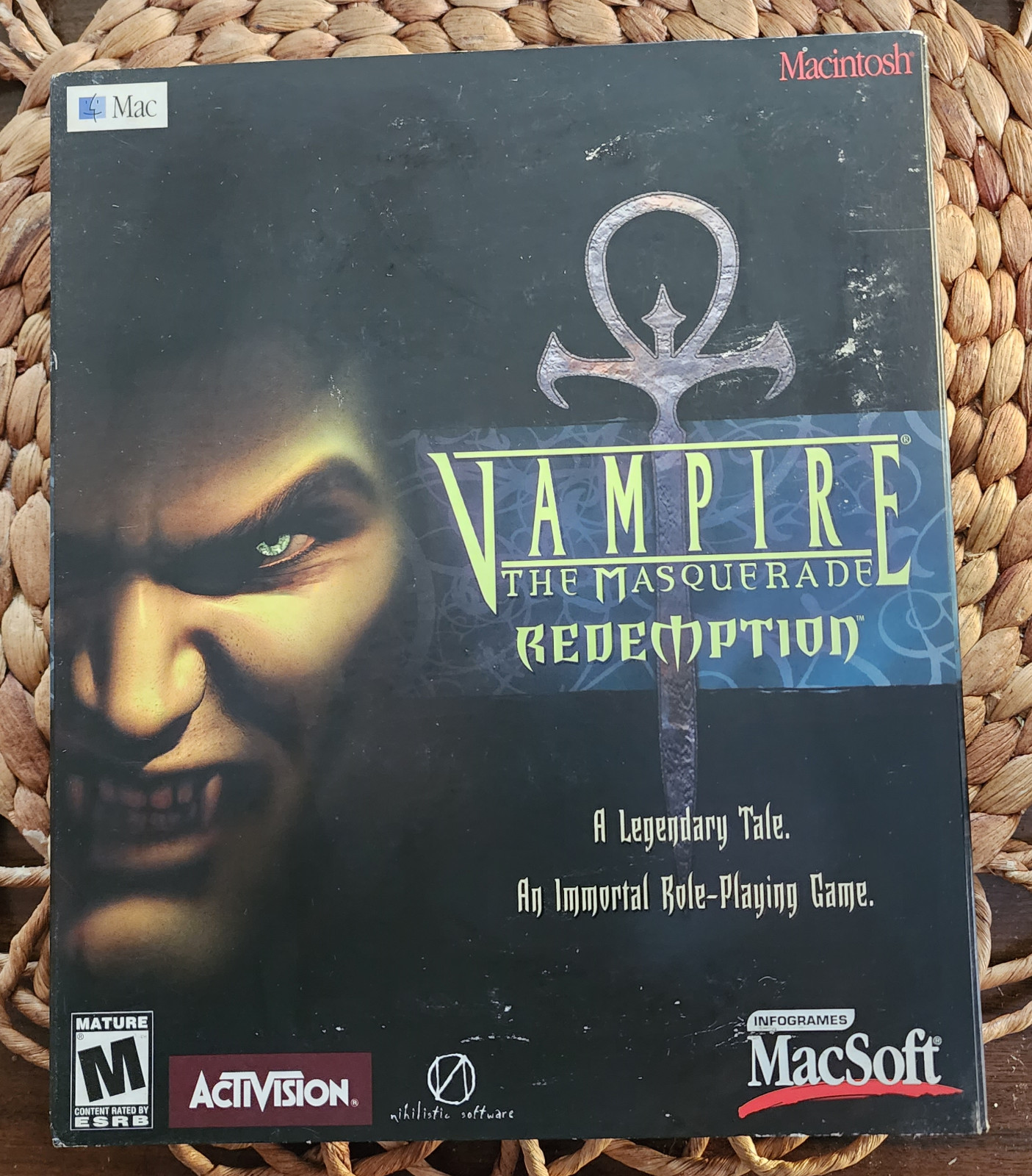 Vampire The Masquerade Redemption, 2000, Big Box, New & Factory Sealed As Shown