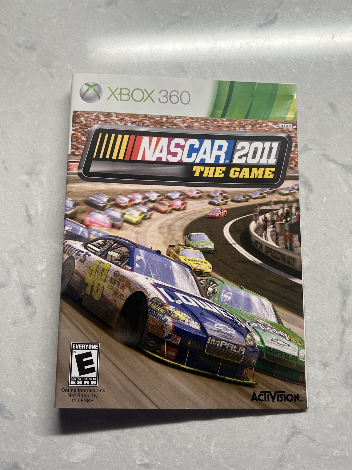 NASCAR The Game 2011 (Microsoft Xbox 360, 2011)w/ Manual TESTED