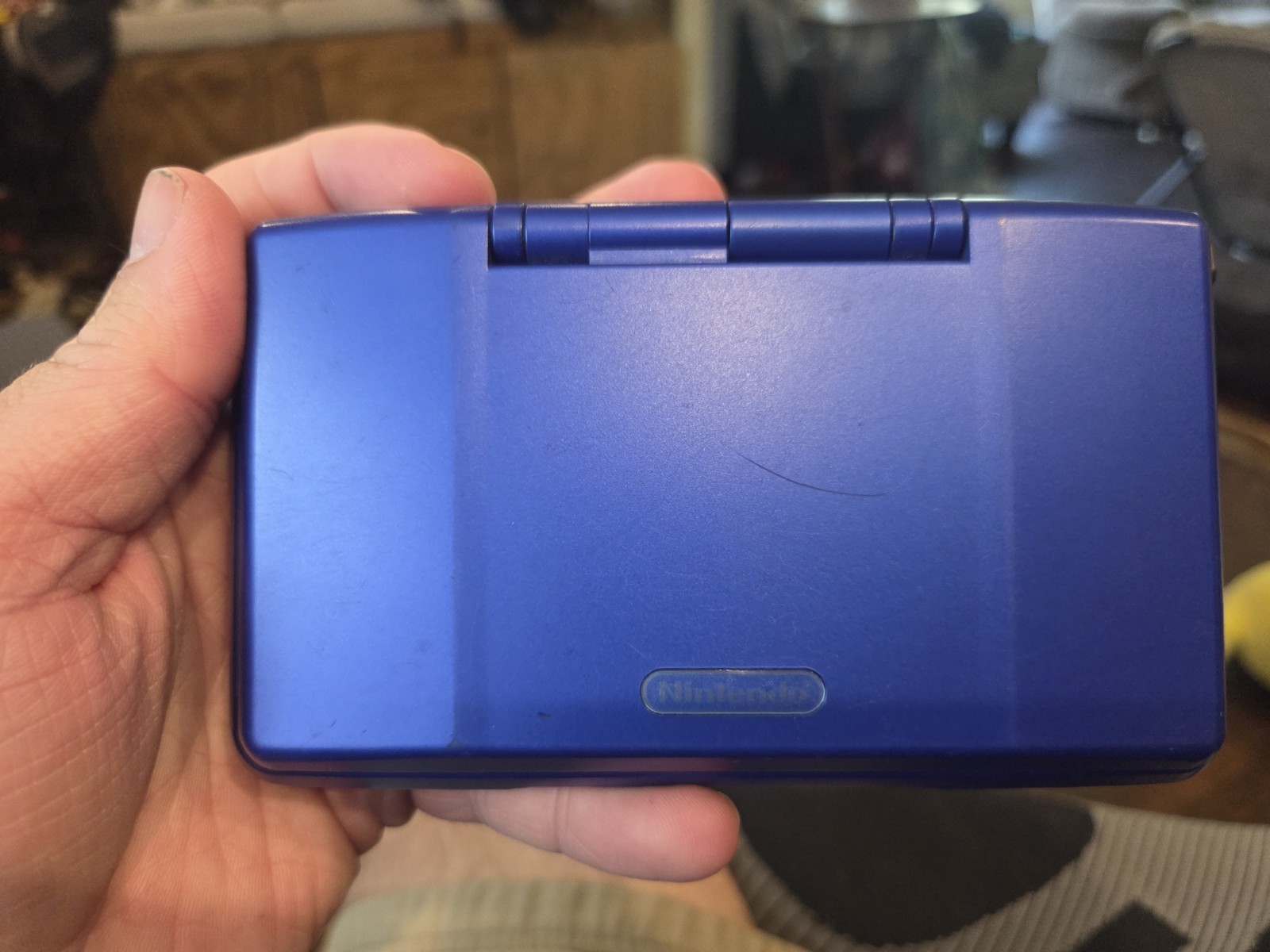 Nintendo DS NTR-001 Blue/Black Handheld System Touchscreen NTSC-U/C Console Only