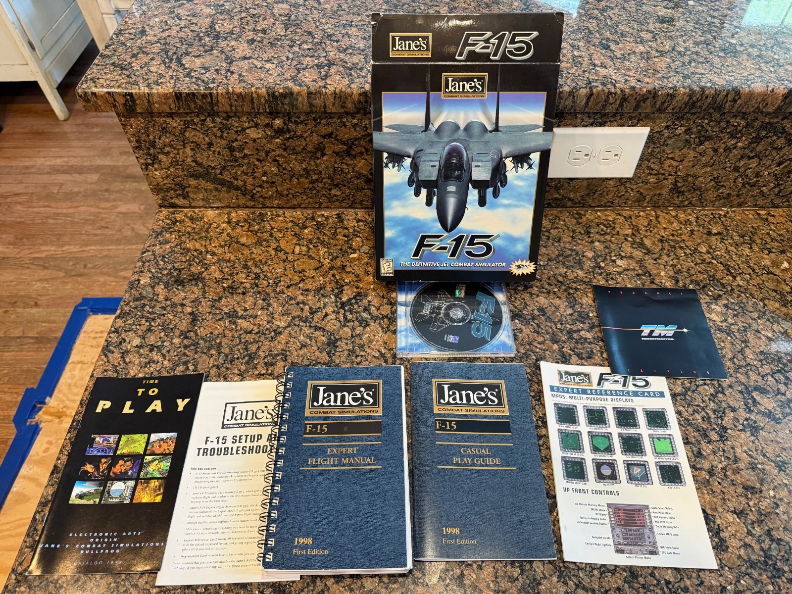 Jane’s Combat Simulations Collection (11 Big Box PC Games) Complete Manuals Maps