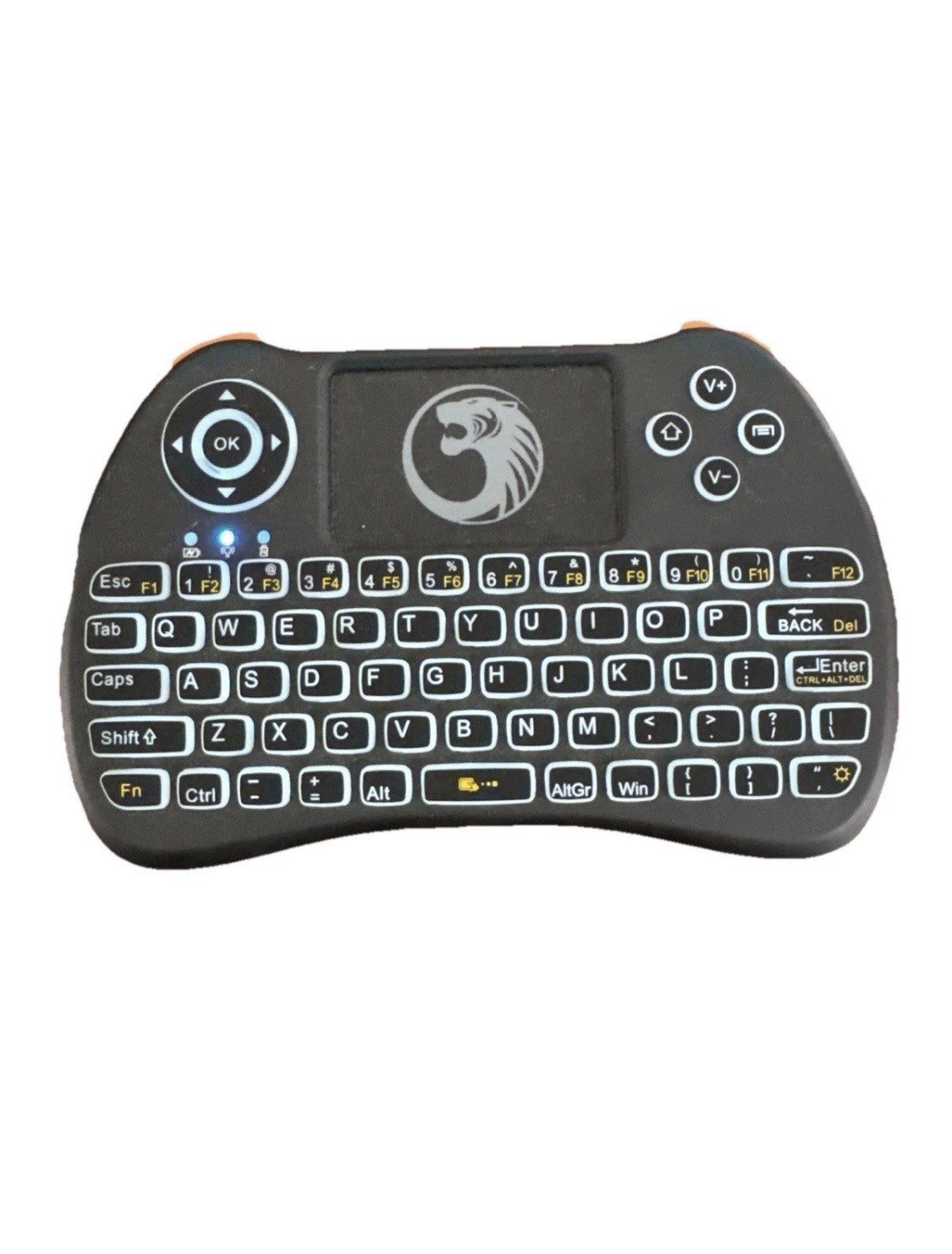 Tiger Stream Backlit Mini Wireless Keyboard/ Mouse Combo Remote Control Smart TV