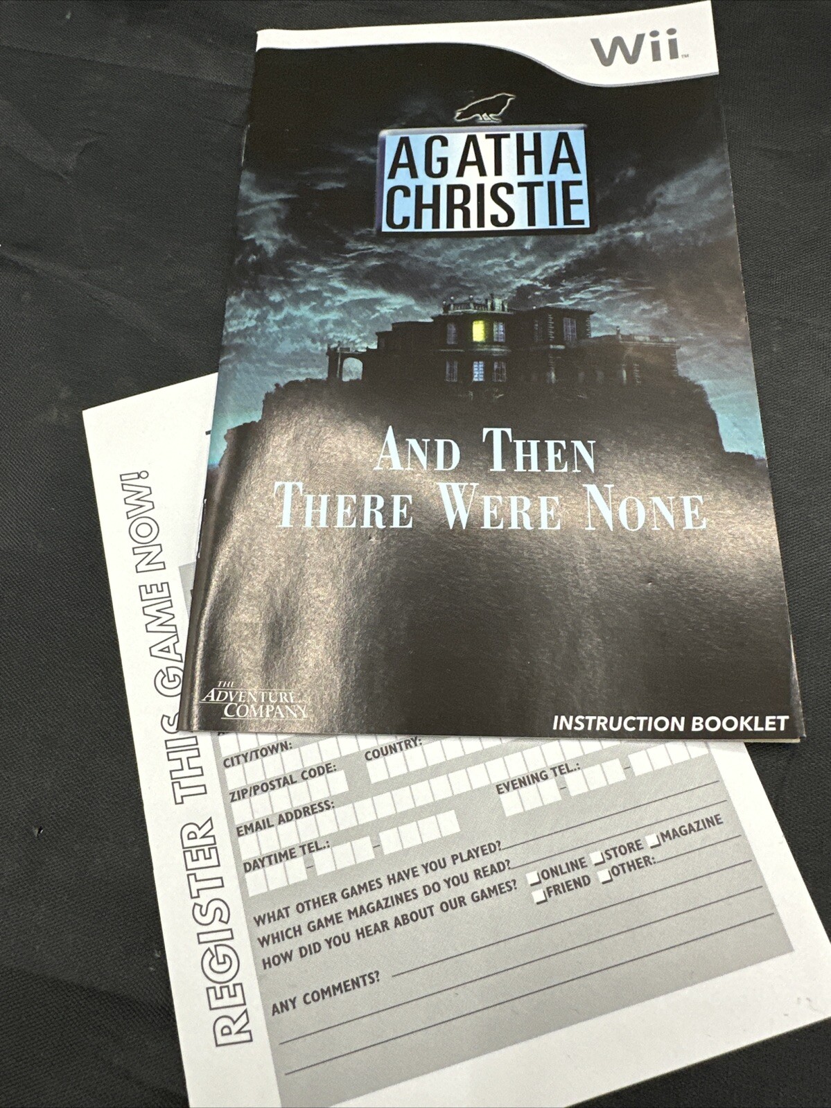 Agatha Christie: And Then There Were None (Nintendo Wii, 2008)