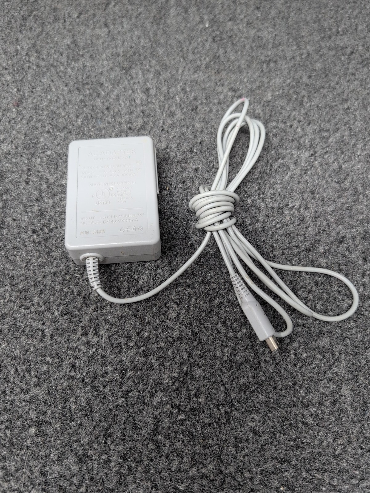 ⭐️⭐️⭐️⭐️⭐️ Nintendo WAP-002(USA) 4.6v 900mA Authentic OEM AC Power Adapter