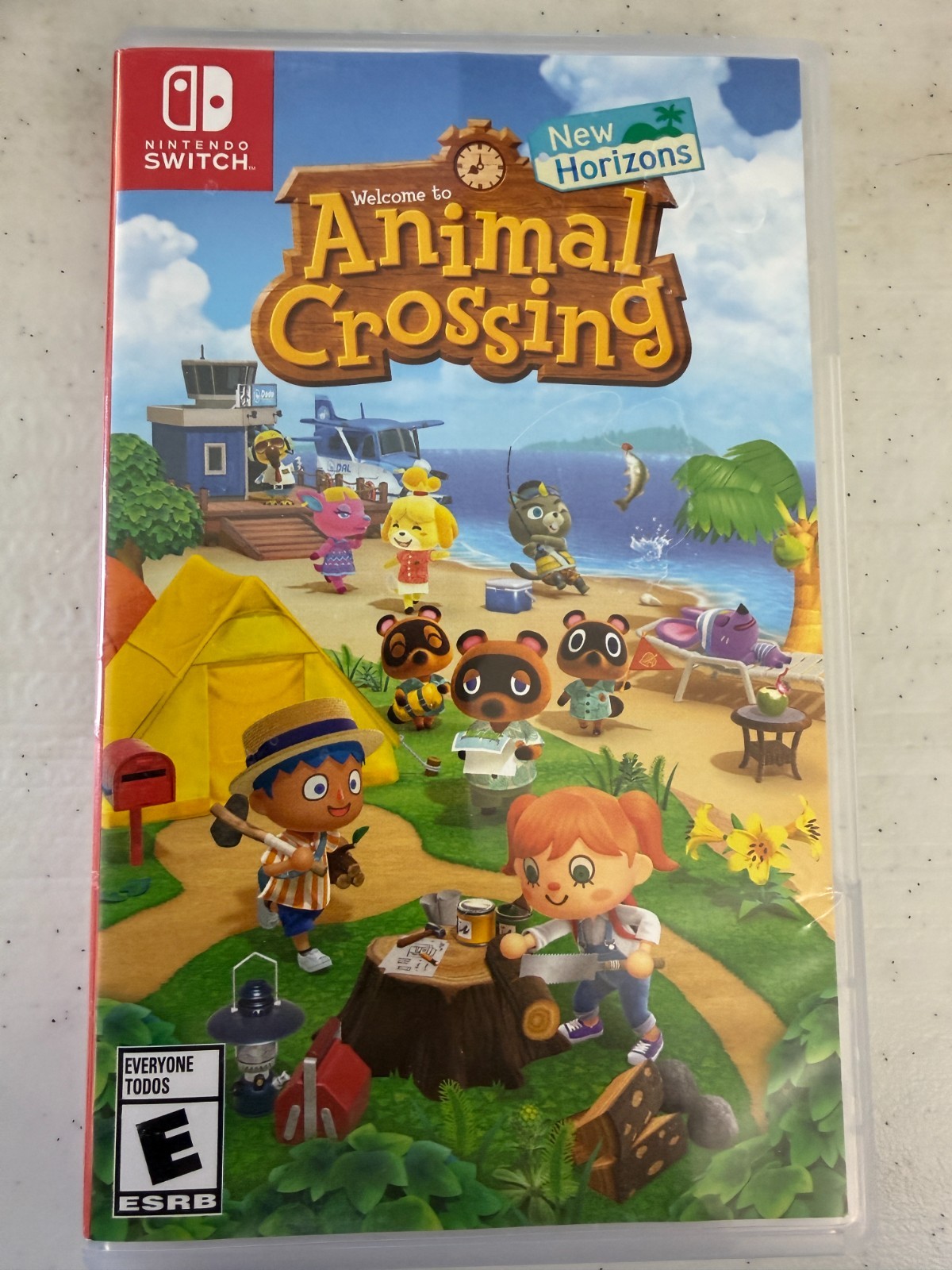 Animal Crossing New Horizons Nintendo Switch Complete CIB Authentic Tested