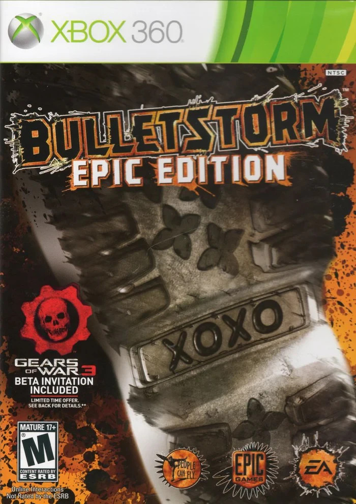 Bulletstorm Epic Edition Microsoft Xbox 360 Game