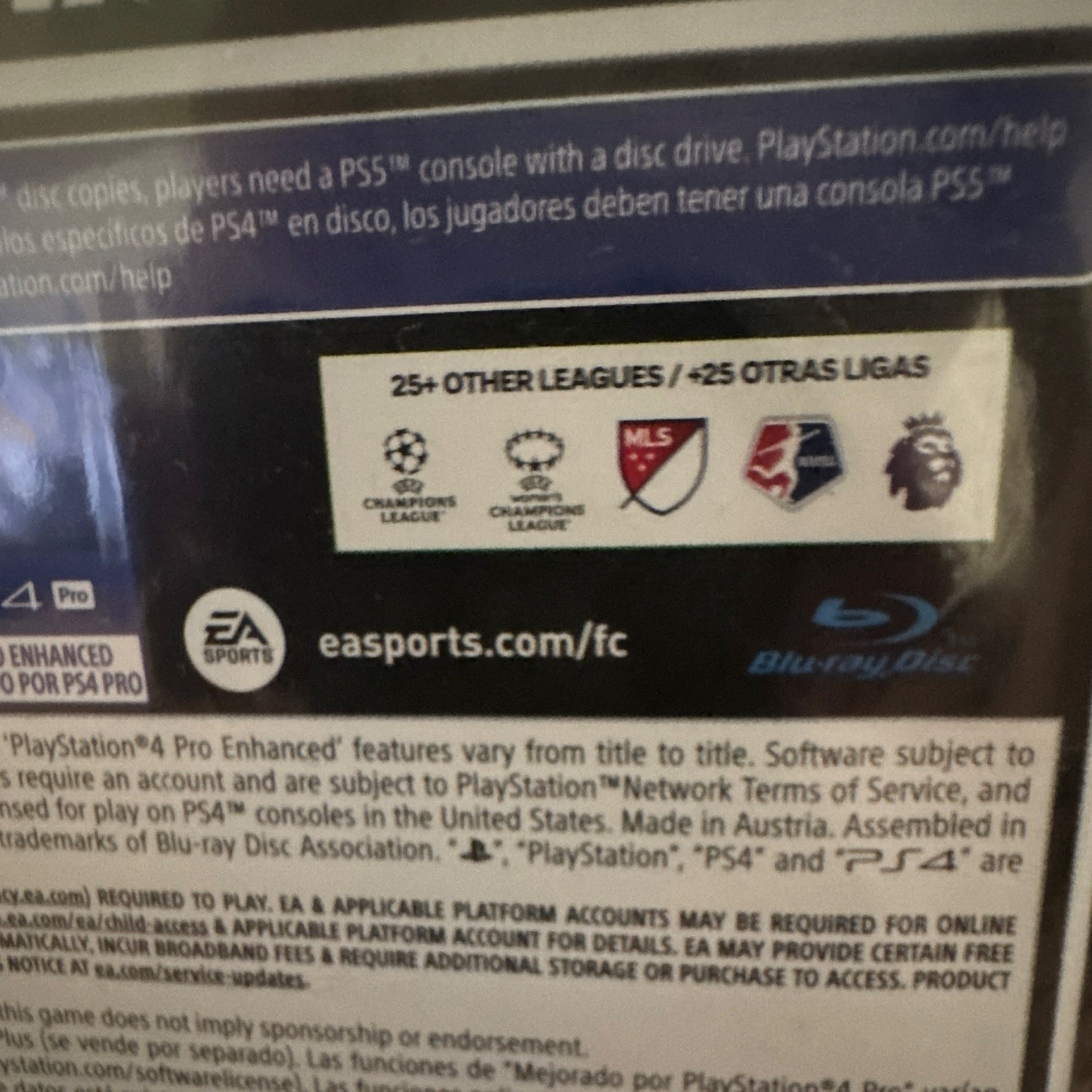 EA SPORTS FC 24 PS4 Game – Online Playable, PS5 Upgrade Available NTSC-U/C