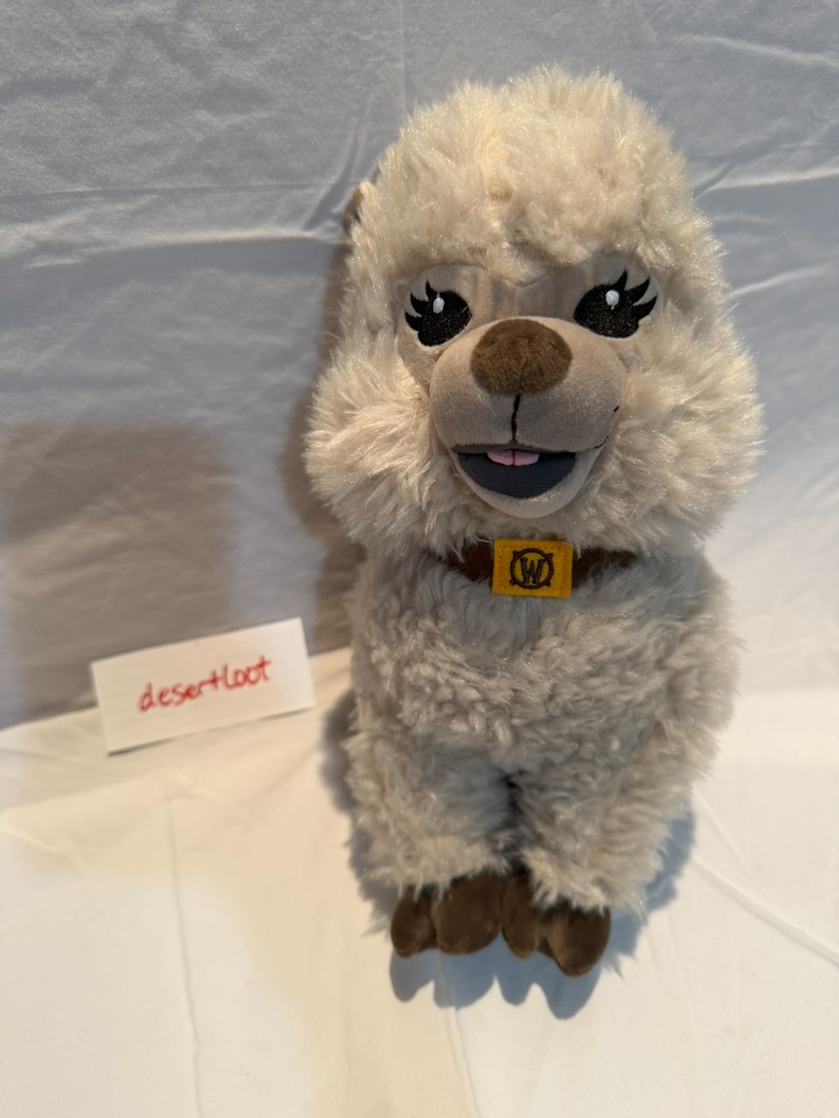 World of Warcraft Dottie Alpaca Plush – Official Blizzard Tush Tag