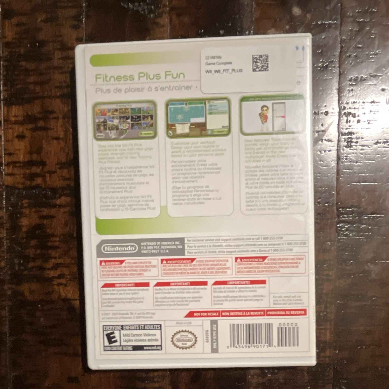 Nintendo Wii Fitness Bundle Wii Fit Plus EA Sports Active 2 Zumba Belt Sensor
