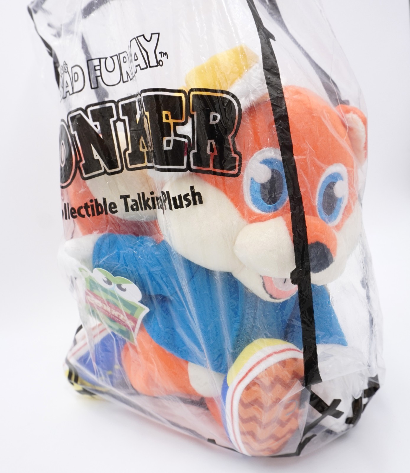 SEALED Conker’s Bad Fur Day Talking Conker Plush Figure w/ Magnetic Crown 14