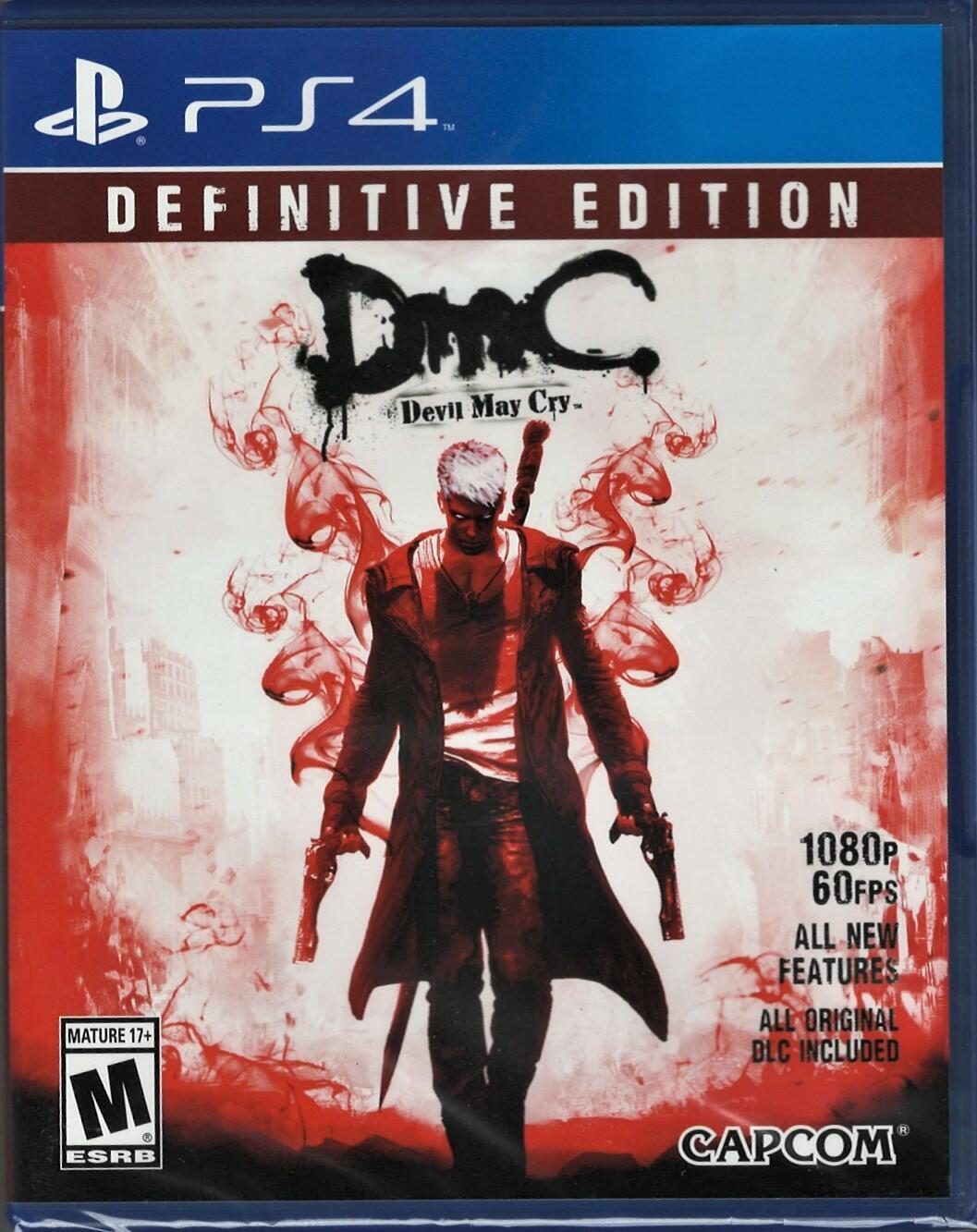 DMC Devil May Cry: Definitive Edition PS4 (Brand New Factory Sealed US Version)