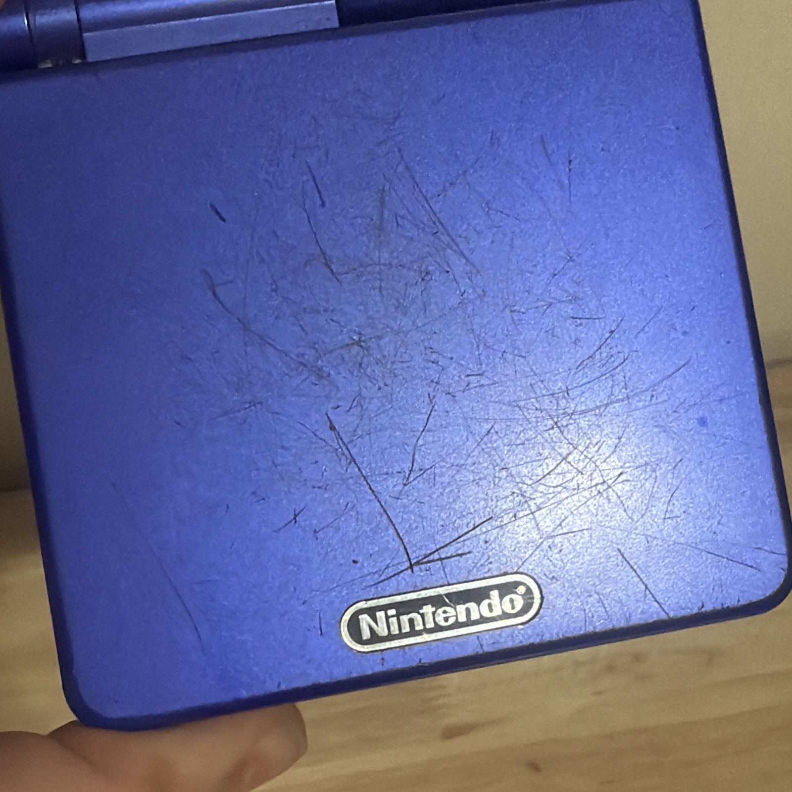 Game Boy Advance SP Cobalt Blue RARE Color With Charger