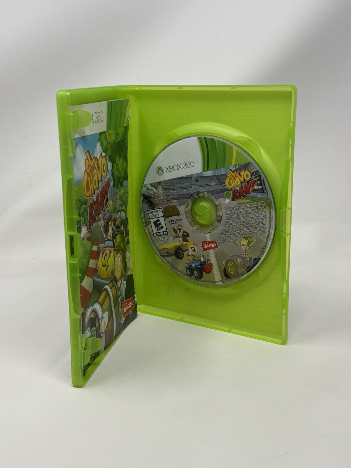 El Chavo Kart Microsoft Xbox 360 Complete CIB Pristine Disc Mexico Exclusive