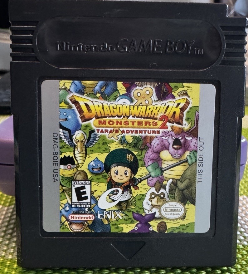 Dragon Warrior Monsters 2: Cobi’s Journey Game Boy Color 2001 Authentic Tested