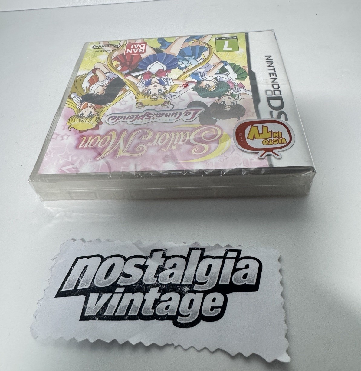 Sealed Sailor Moon: La Luna Splende Nintendo DS Rare New Limited Edition 10/10⭐️