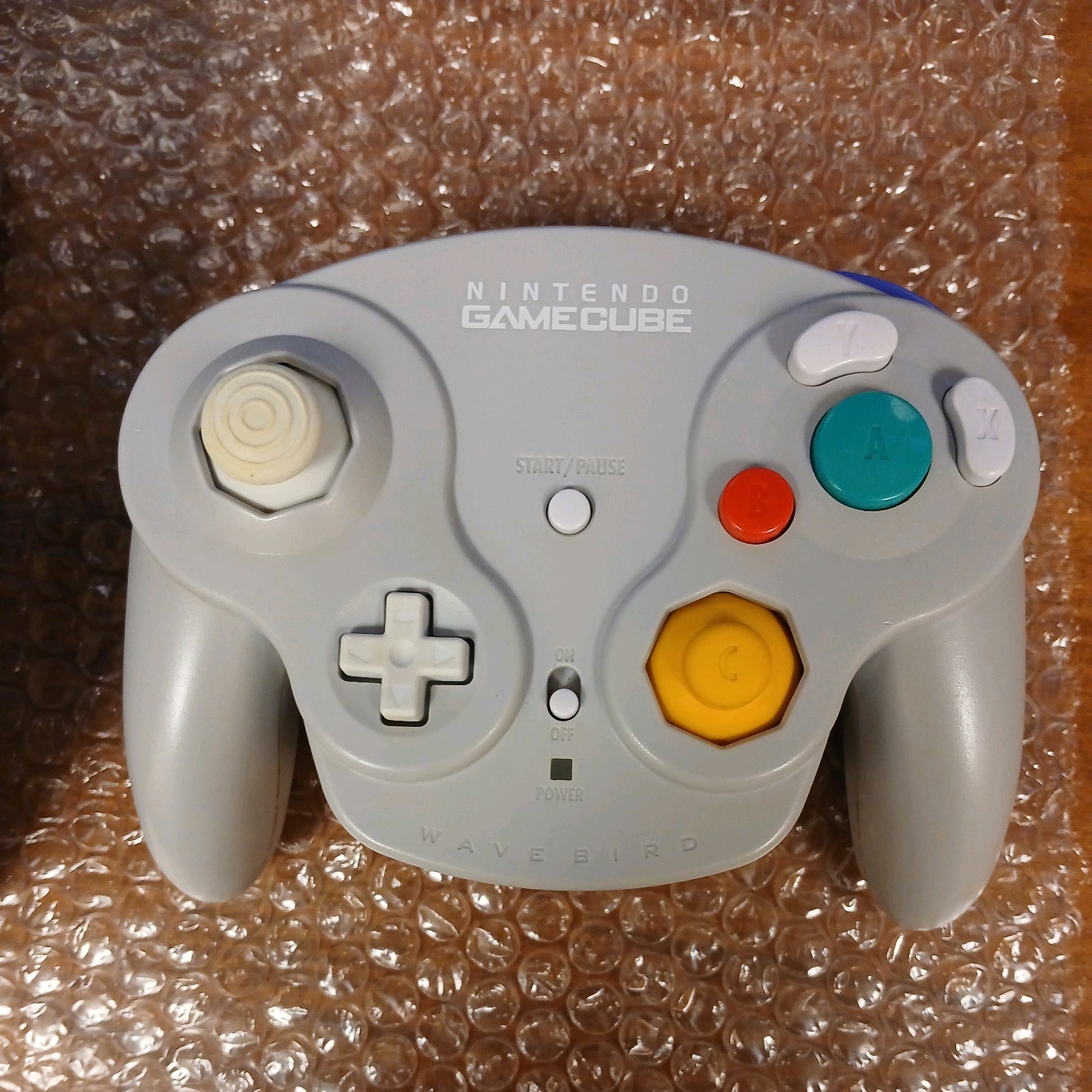 Nintendo GameCube System DOL-001 Silver Tested, Wavebird, OEM Cords. Tested