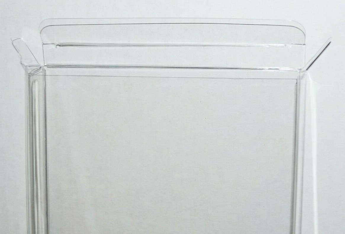 50 Plastic Game Protectors Cases Sleeves Display Box For Sony PlayStation 2 PS2