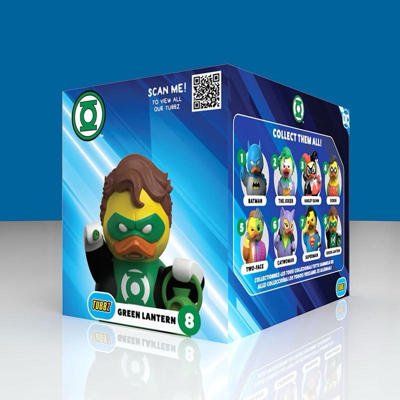 TUBBZ Boxed DC Comics Green lantern Official Collectible Duck Figure JEEP