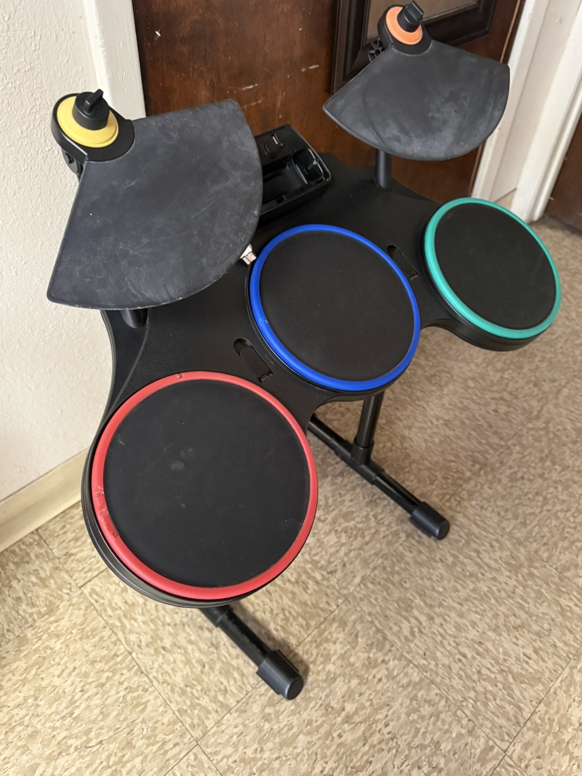 Red Octane Nintendo Wii Guitar Hero World Tour Drum Set For REPAIR