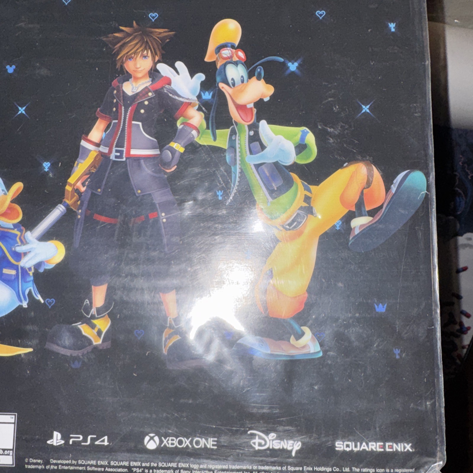 Kingdom Hearts III 3 Announcement DoubleSided Poster E3 2019 Rating Pending RARE