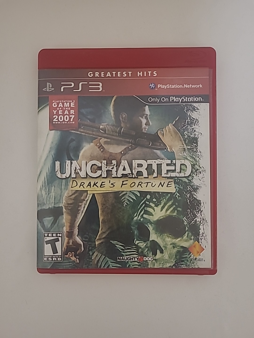 Uncharted: Drake’s Fortune (PlayStation 3, 2007) Tested Working!