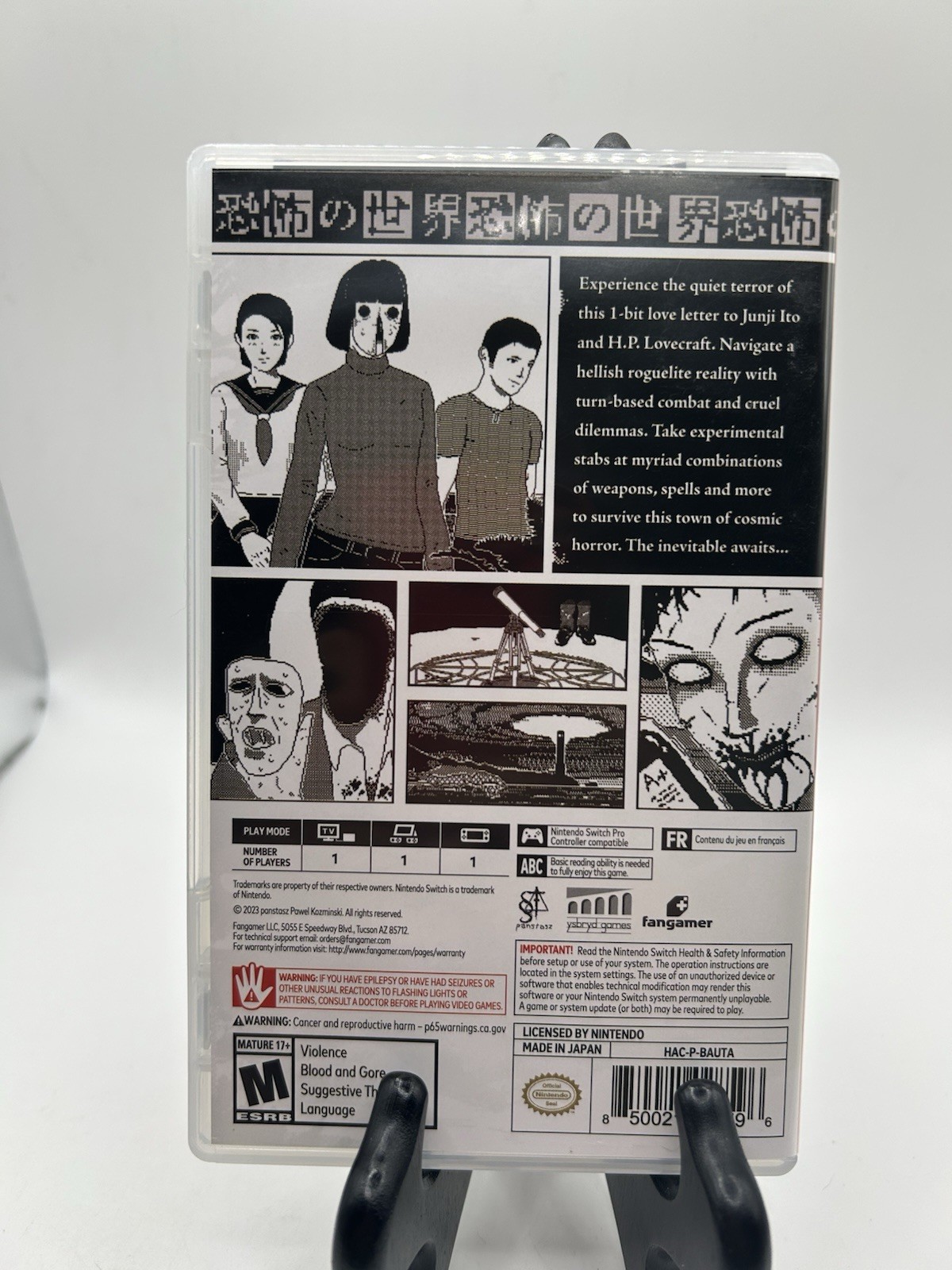 World of Horror – Nintendo Switch CIB Tested