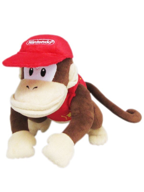 Diddy Kong 7 Inch Plush Official Sen-Ei Little Buddy Soft Stuffed (1587)