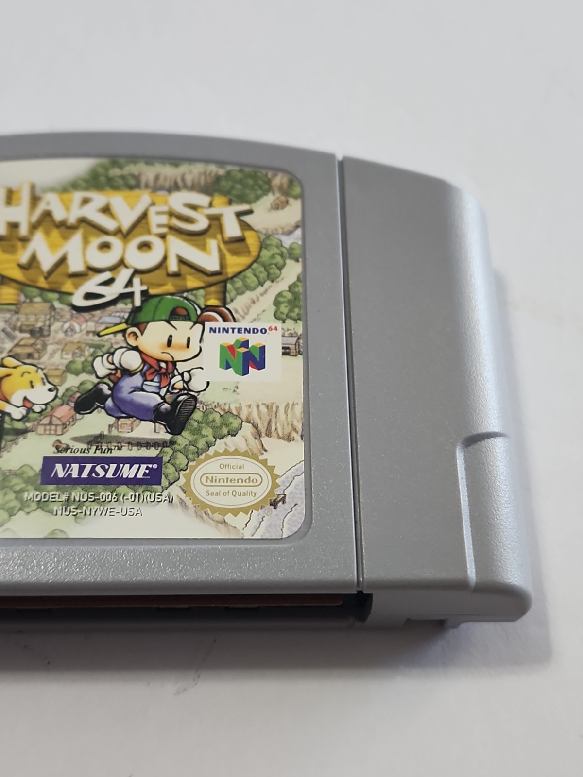 Harvest Moon Nintendo 64 Authentic Tested Working N64
