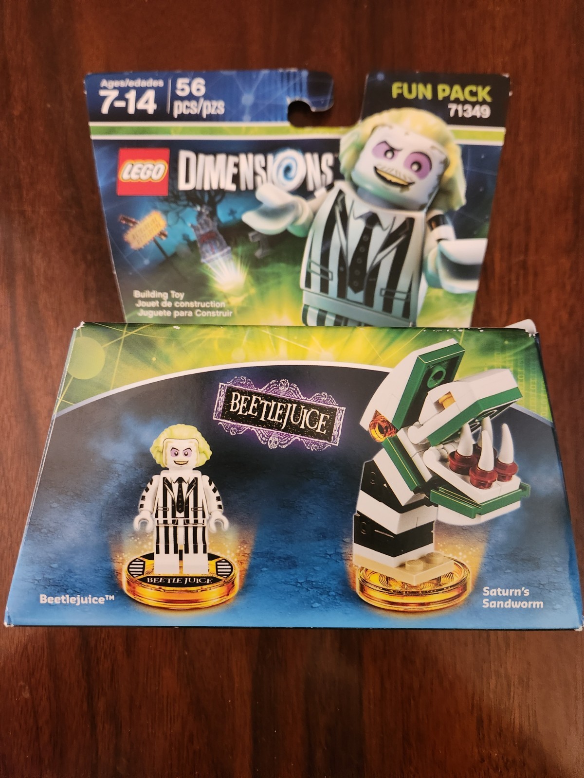NEW – LEGO Dimensions Beetlejuice & Saturn’s Sandworm Fun Pack 71349 – SEALED