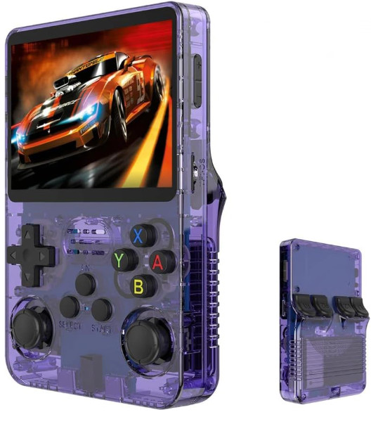 Retro Handheld Video Game Console 15000+ Games Rechargeable 3.5 Inch Screen New