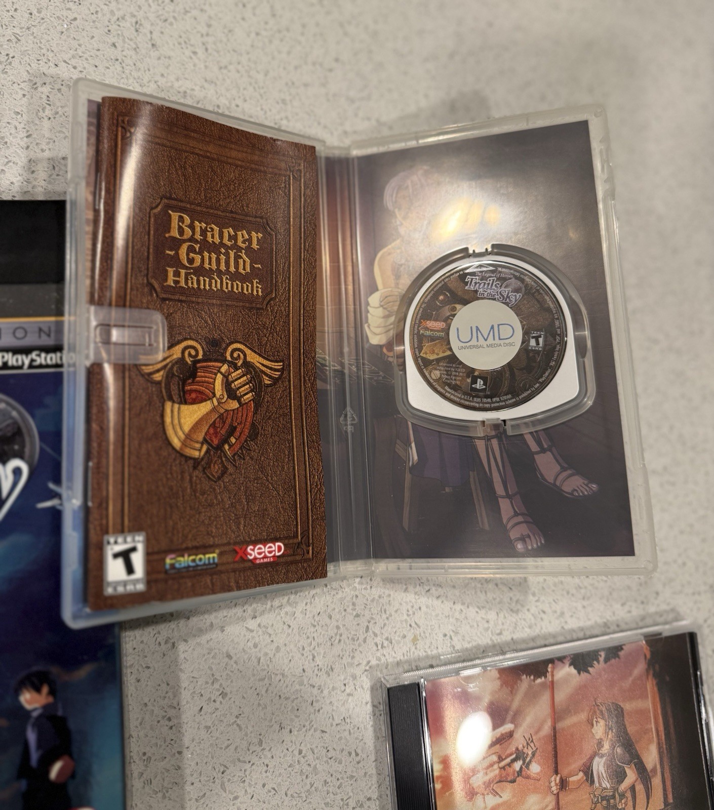 Legend of Heroes: Trails in the Sky Premium Edition (Sony PSP, 2011) CIB TESTED!