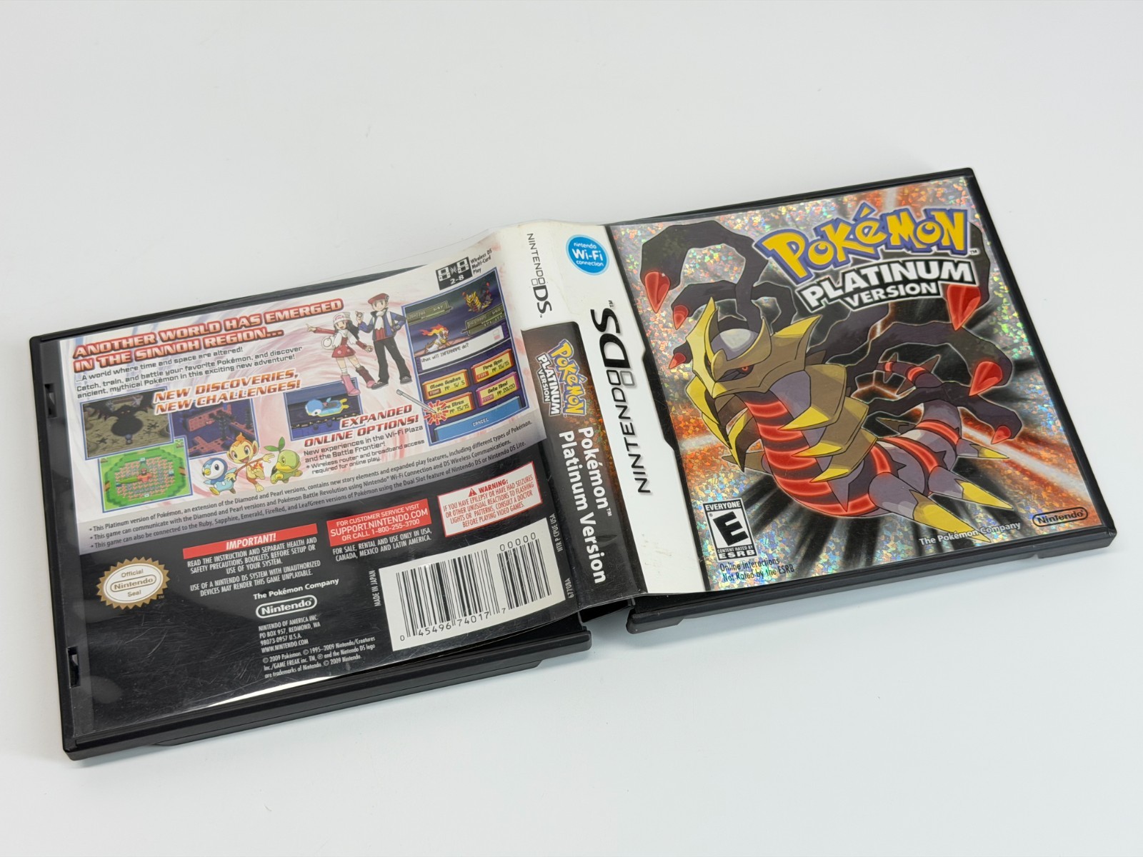 Pokemon Platinum Version (Nintendo DS) Complete w/Red Insert Authentic
