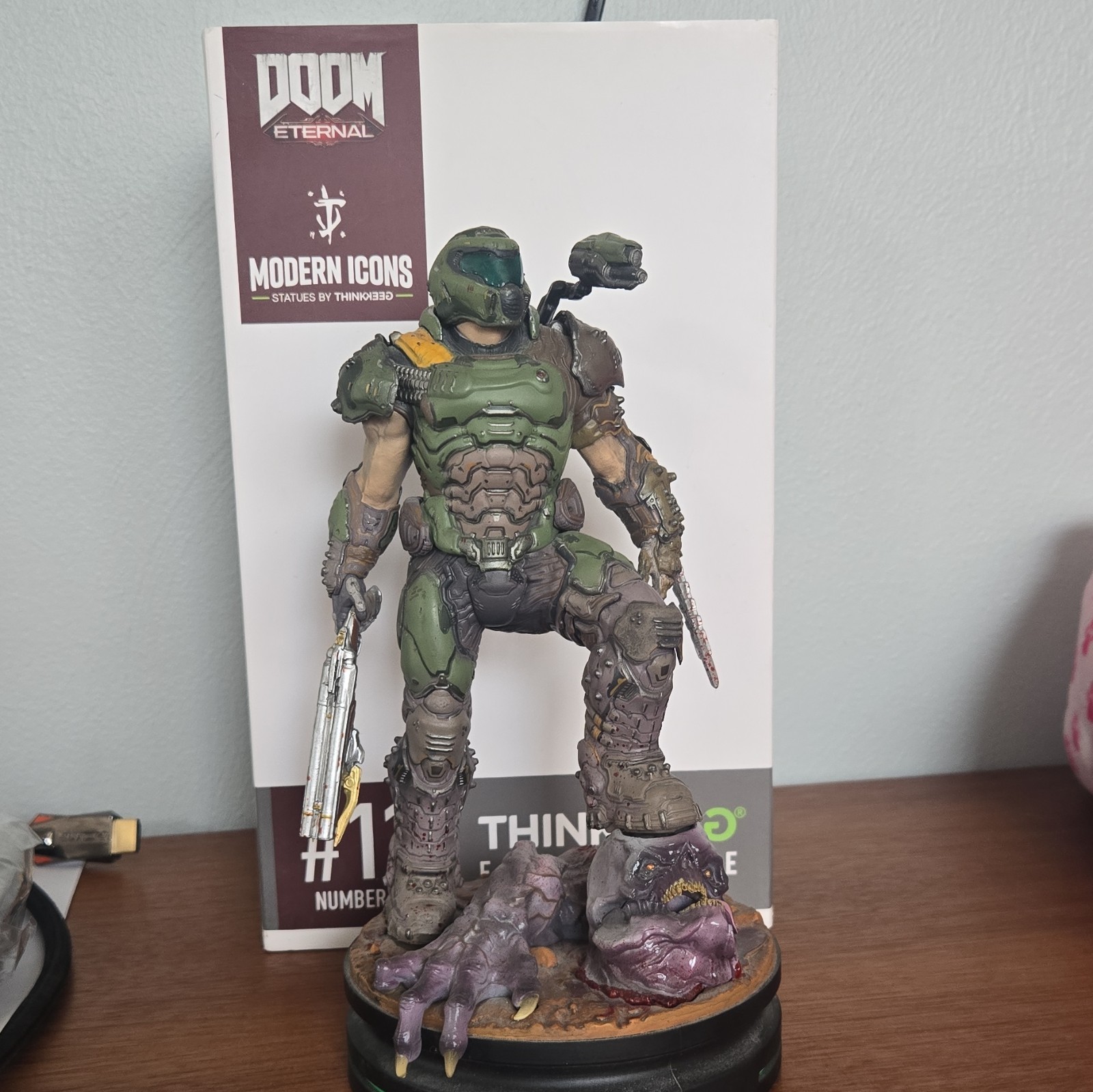 DOOM Eternal Doom Slayer Modern Icons Statue 2021 MODERNICONS5