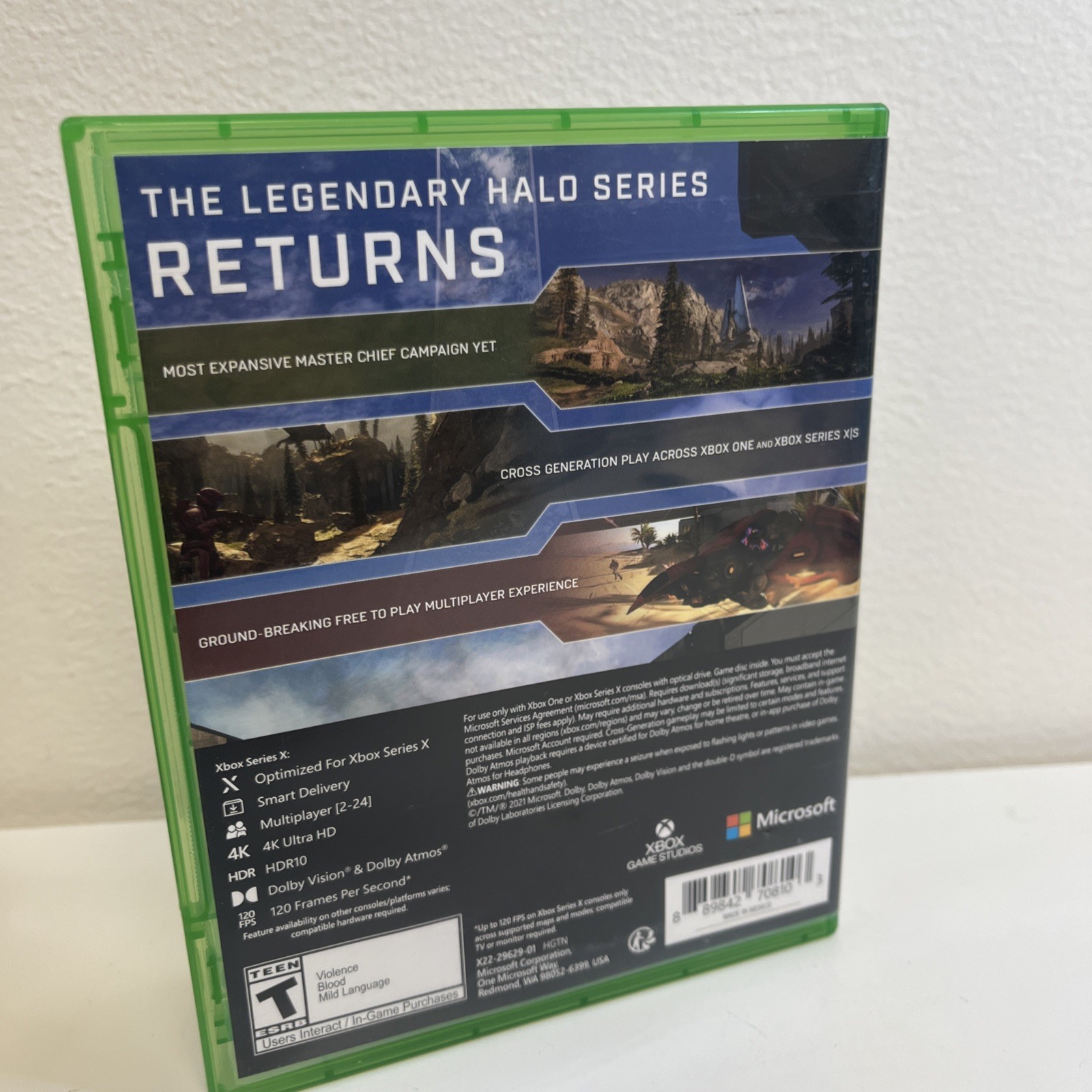 Halo Infinite (Microsoft Xbox Series X, 2021) DISC ONLY NO MANUAL
