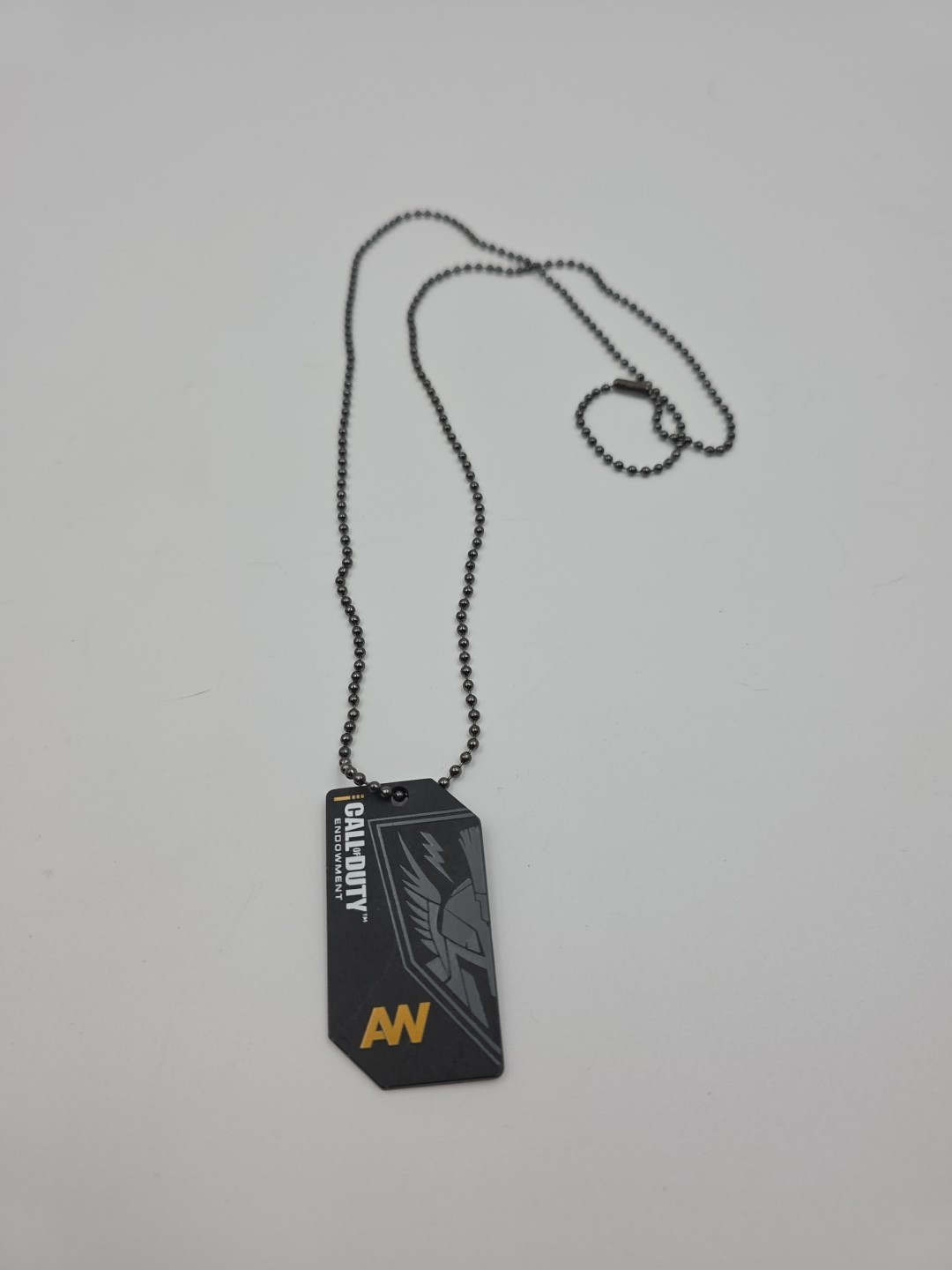 Call Of Duty Endowment Advanced Warfare Limited Edition Dog Tag Necklace 28″
