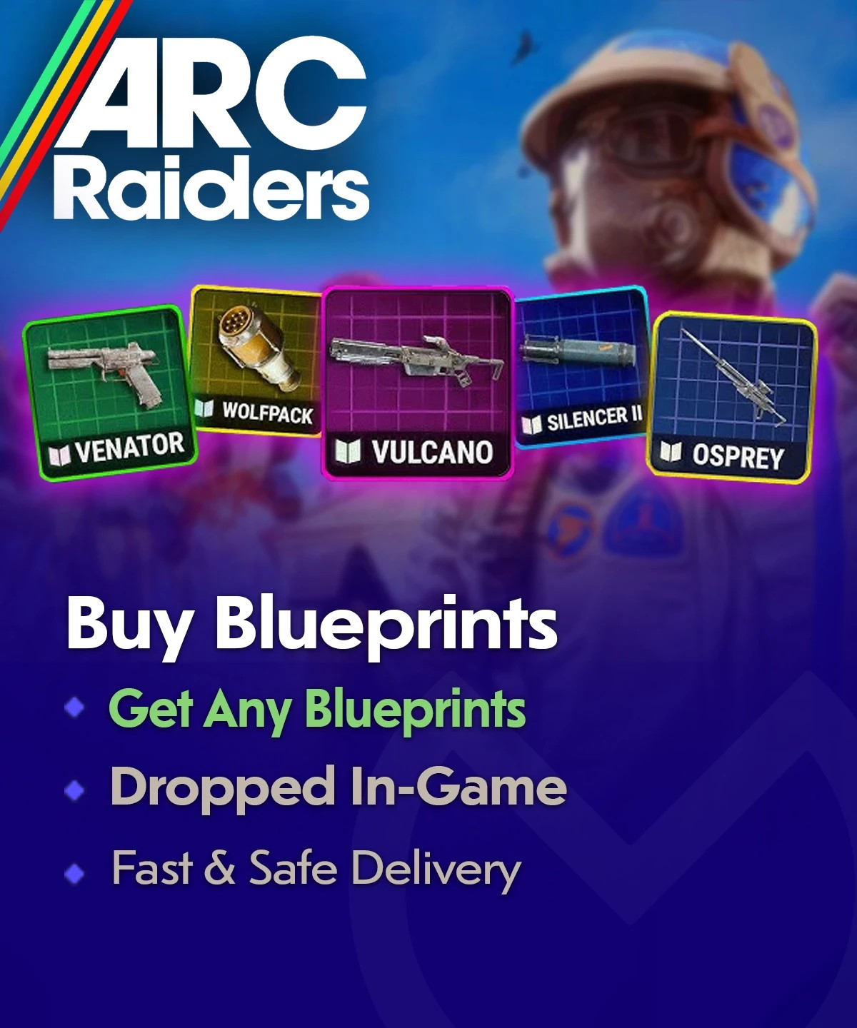 💲🔥Arc Raiders 1Million Coins Items Blueprints🔥💲FAST DELIVERY ALL PLATFORMS