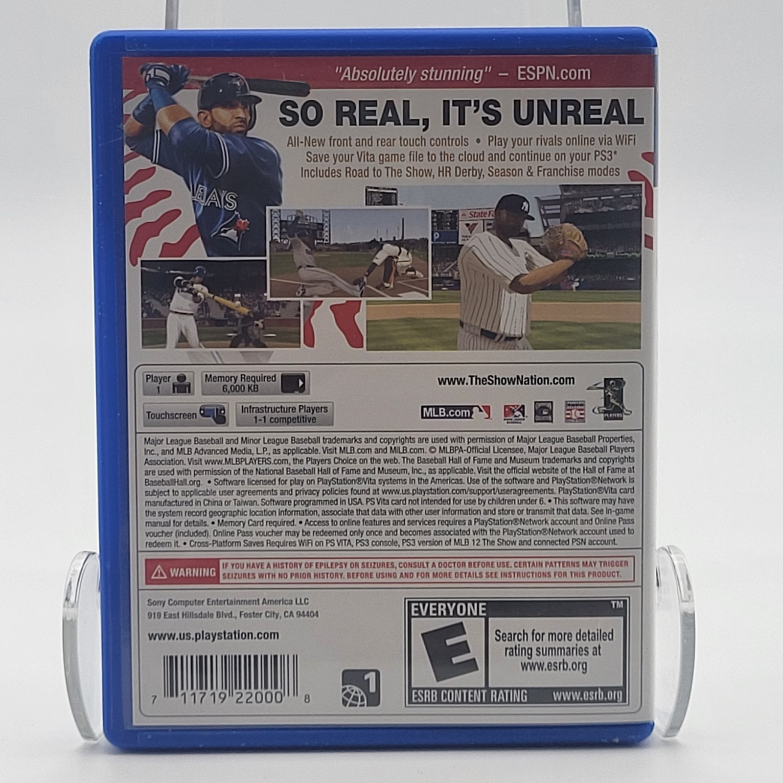 MLB 12: The Show – Sony PlayStation Vita