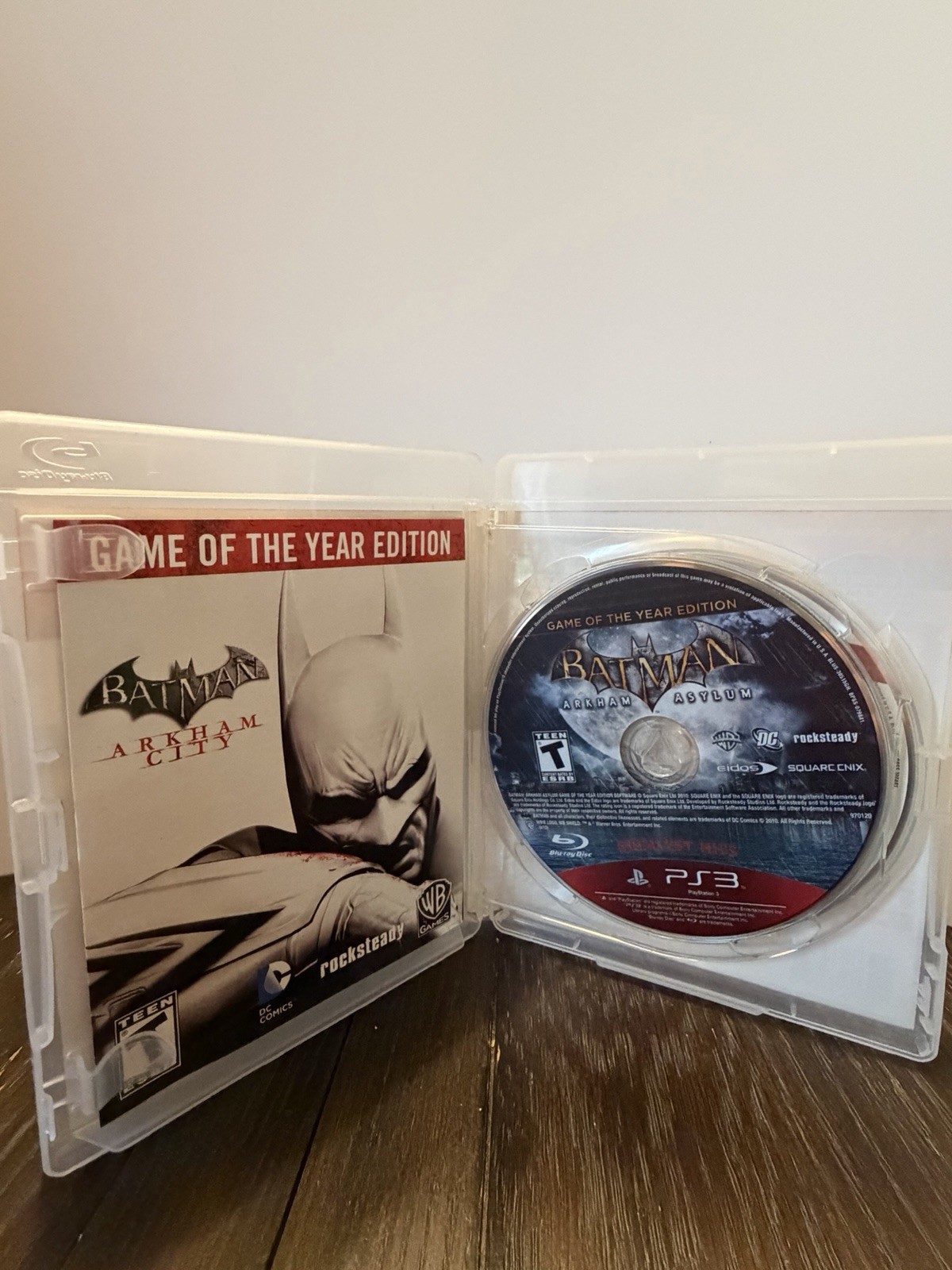 Batman: Arkham Asylum and Arkham City Dual Pack (Playstation 3, 2013) – Not Test