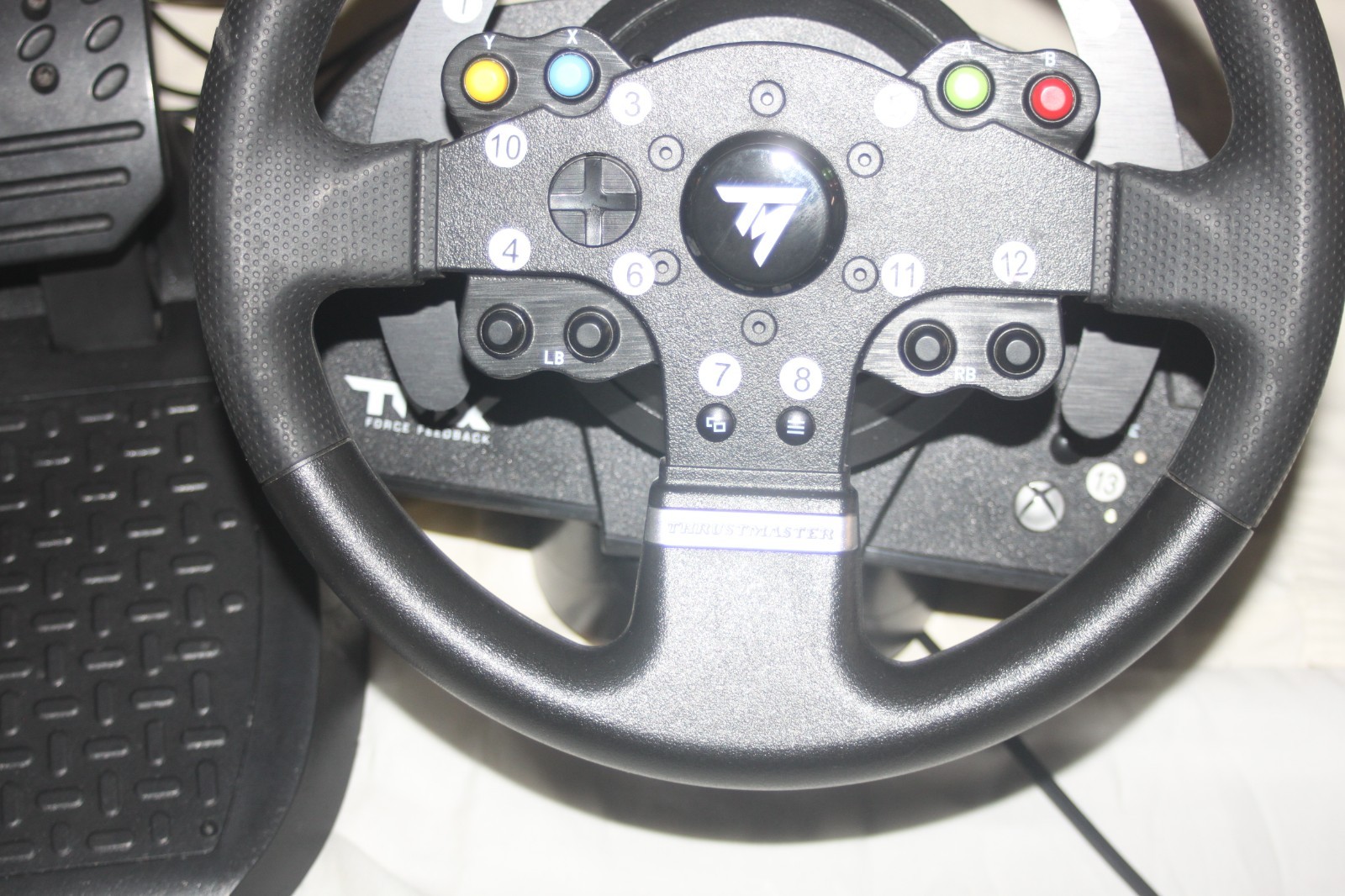 Thrustmaster TMX Force Racing Wheel with 2 Pedal Set for Xbox One – Black