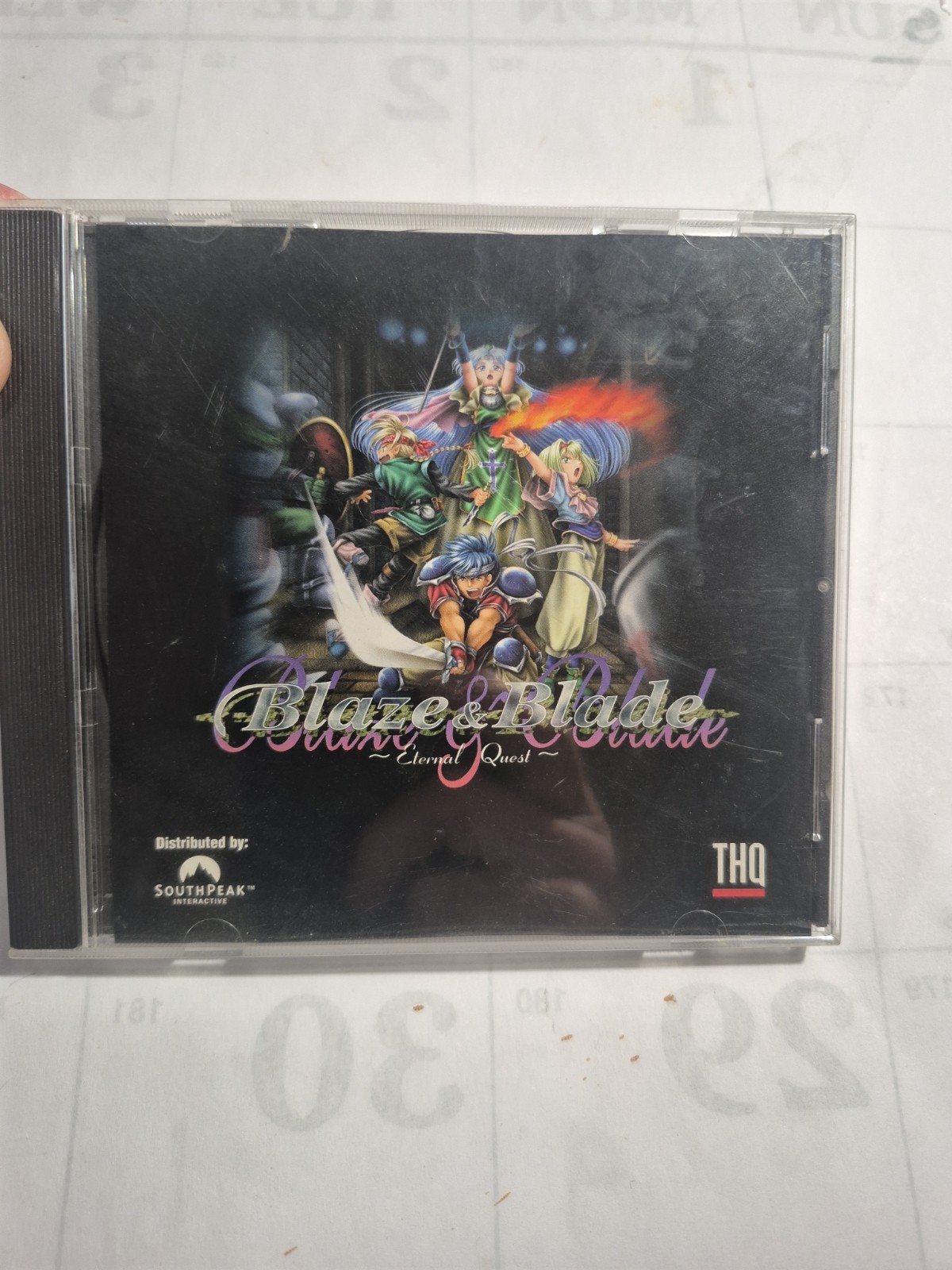 Blaze & Blade Eternal Quest – PC CD-ROM THQ RPG 1999