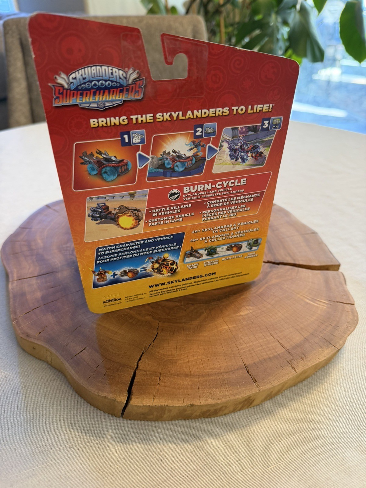 Skylanders Superchargers Burn Cycle Chase Variant Green Patina Brand New Sealed