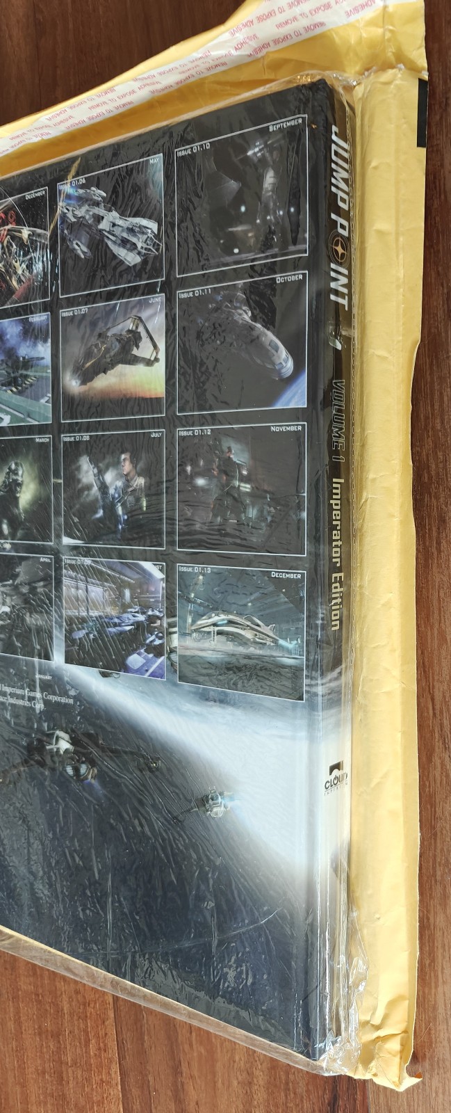 Star Citizen Jump Point Volume 1 Imperator Edition (Hardcover, 2014) New OOP