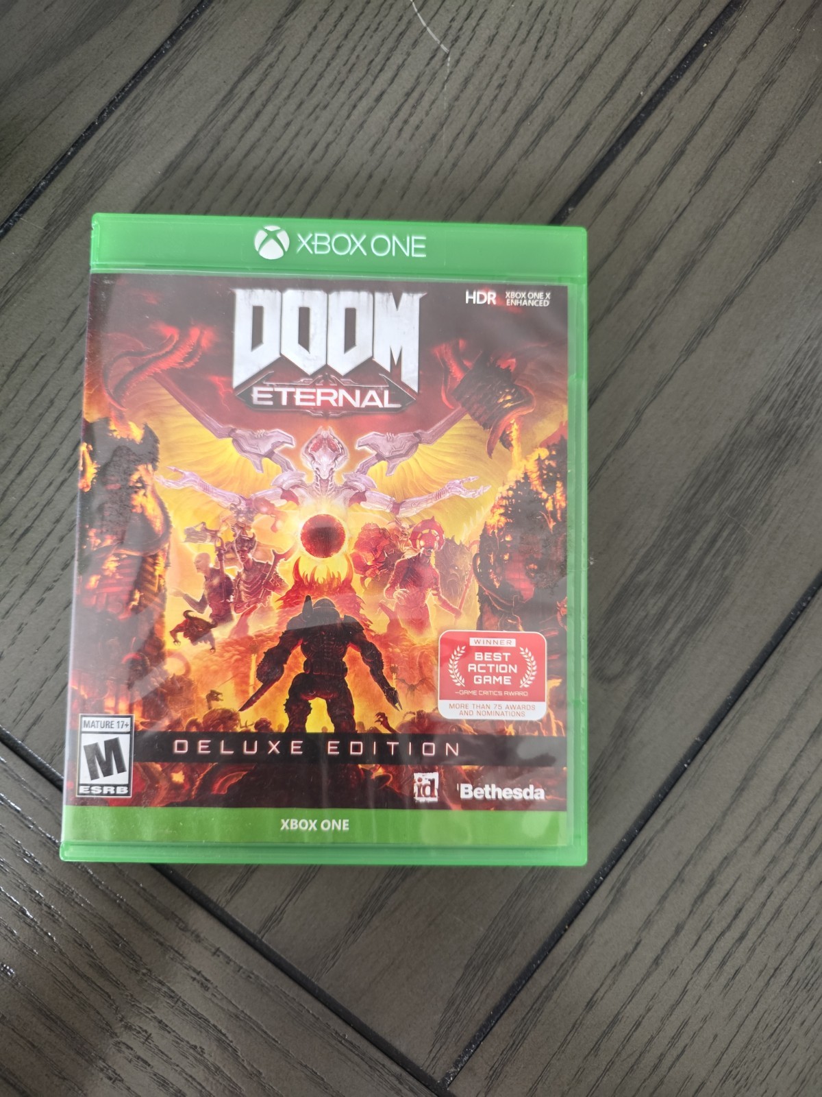 Doom: Eternal Deluxe Edition (Microsoft Xbox One, 2020) – Code not included