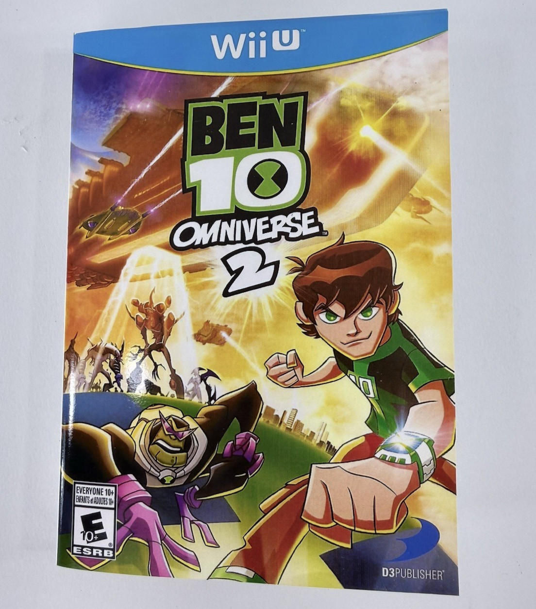 Ben 10: Omniverse 2 (Nintendo Wii U, 2013) Game and Case – Tested – Read
