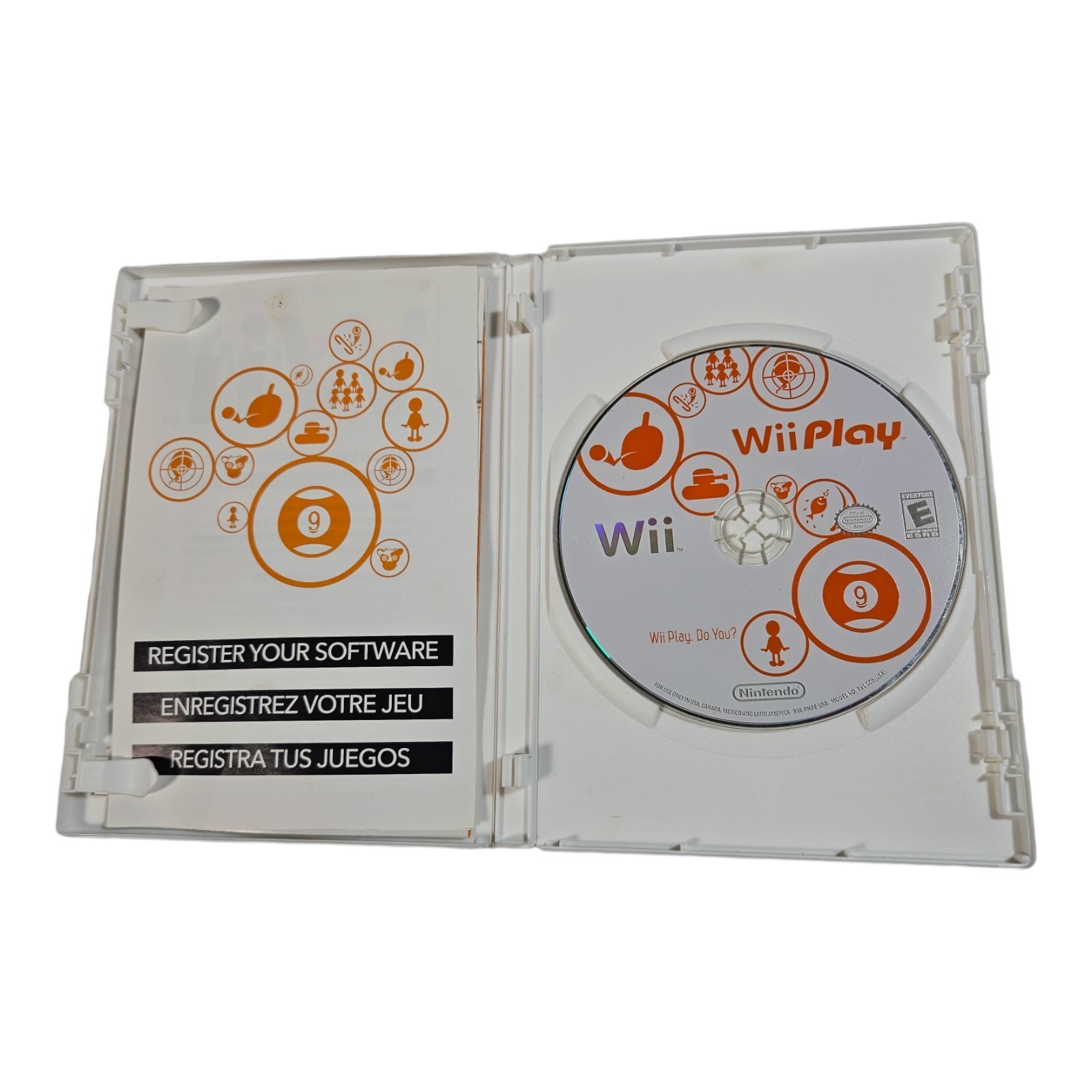 Wii Play Game (Nintendo Wii, 2011) Tested & Working FAST SHIPPING