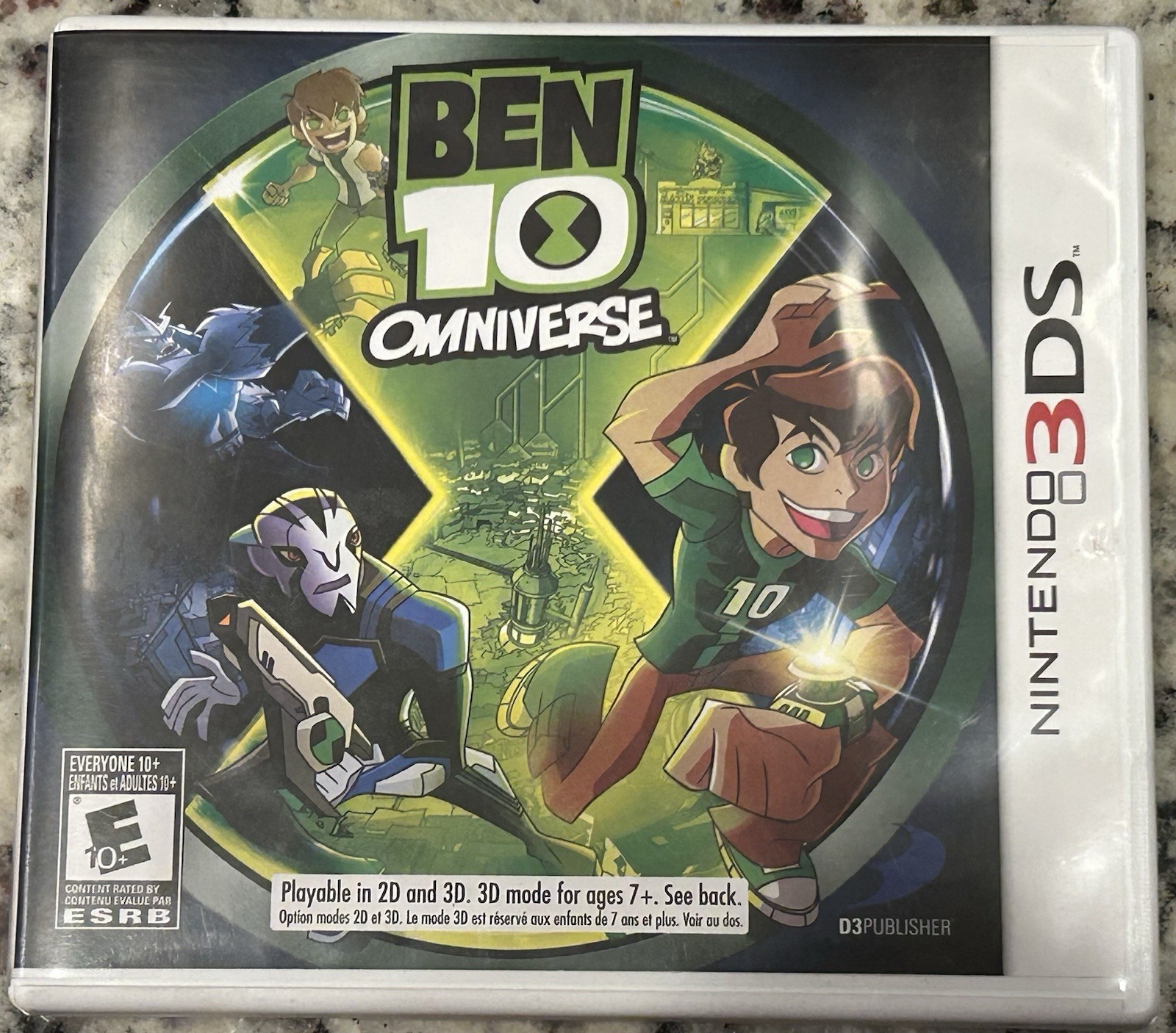 Ben 10 Omniverse – Complete in Box + Manual CIB – Nintendo 3DS – Cartoon Network